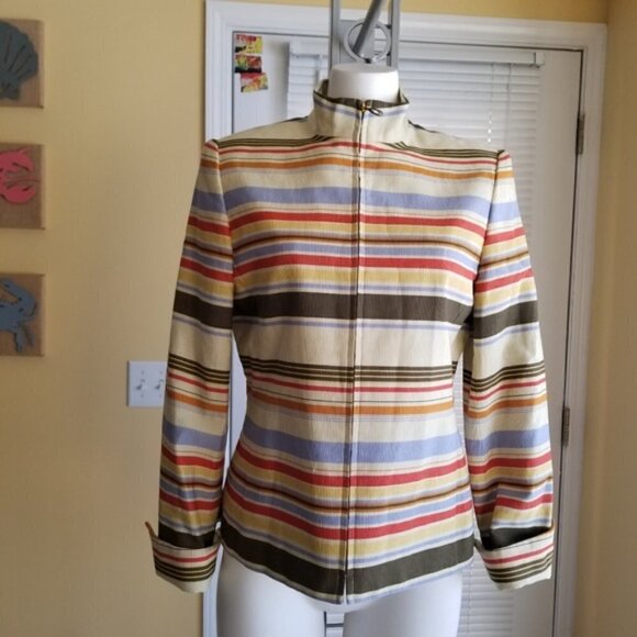 Carlisle multicolored blazer (4) - Picture 2 of 4